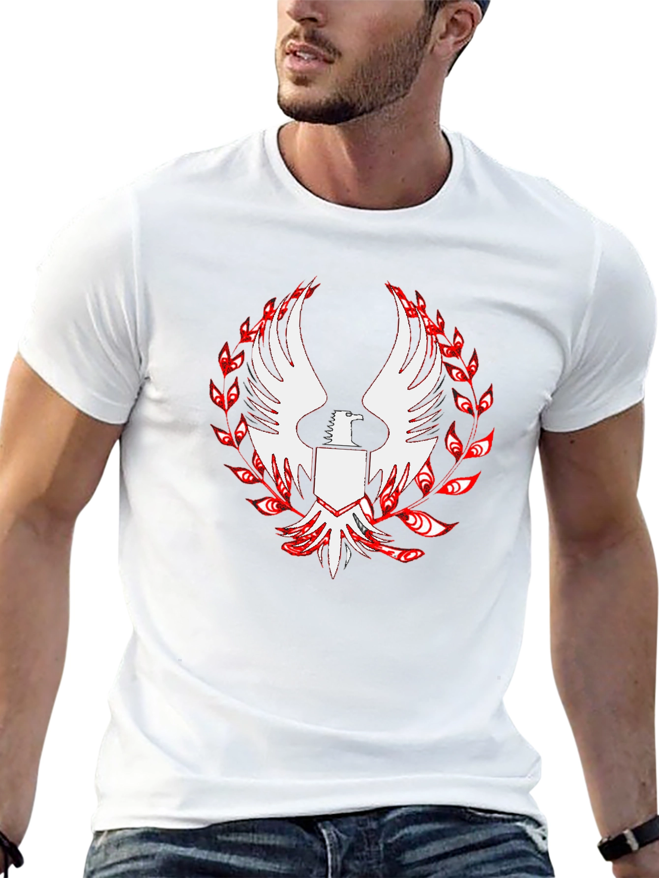 Phoenix Graphic Tee - Mens Black T-Shirt