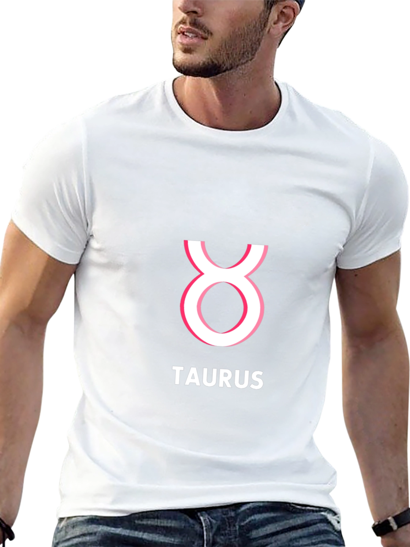 Taurus Zodiac Sign T-Shirt - Black Cotton Tee