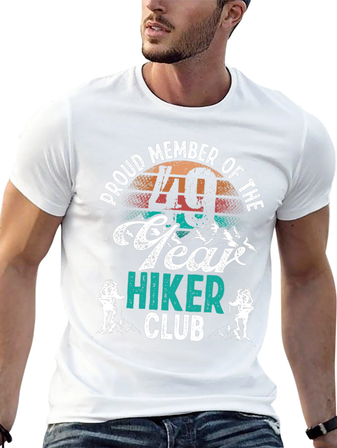Proud 49 Year Hiker Club T-Shirt
