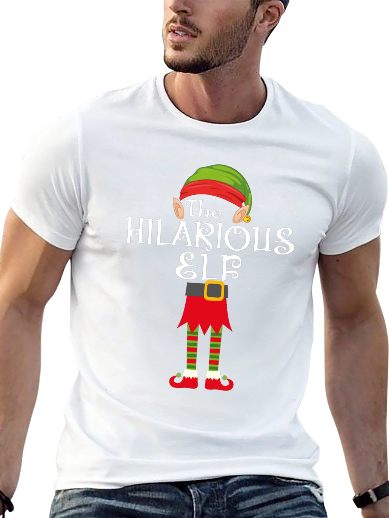 Hilarious Elf Christmas T-Shirt Holiday Apparel