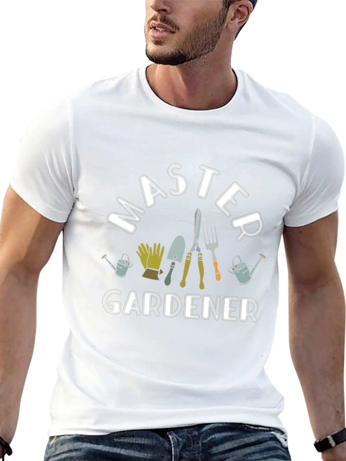 Master Gardener T-Shirt - Gardening Tools Design
