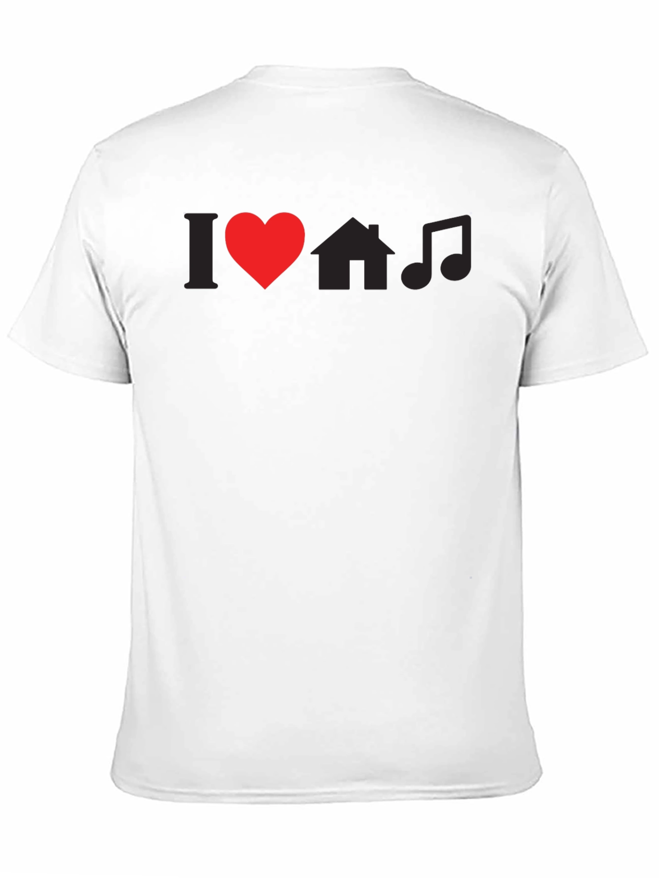 I Love House Music Graphic T-Shirt