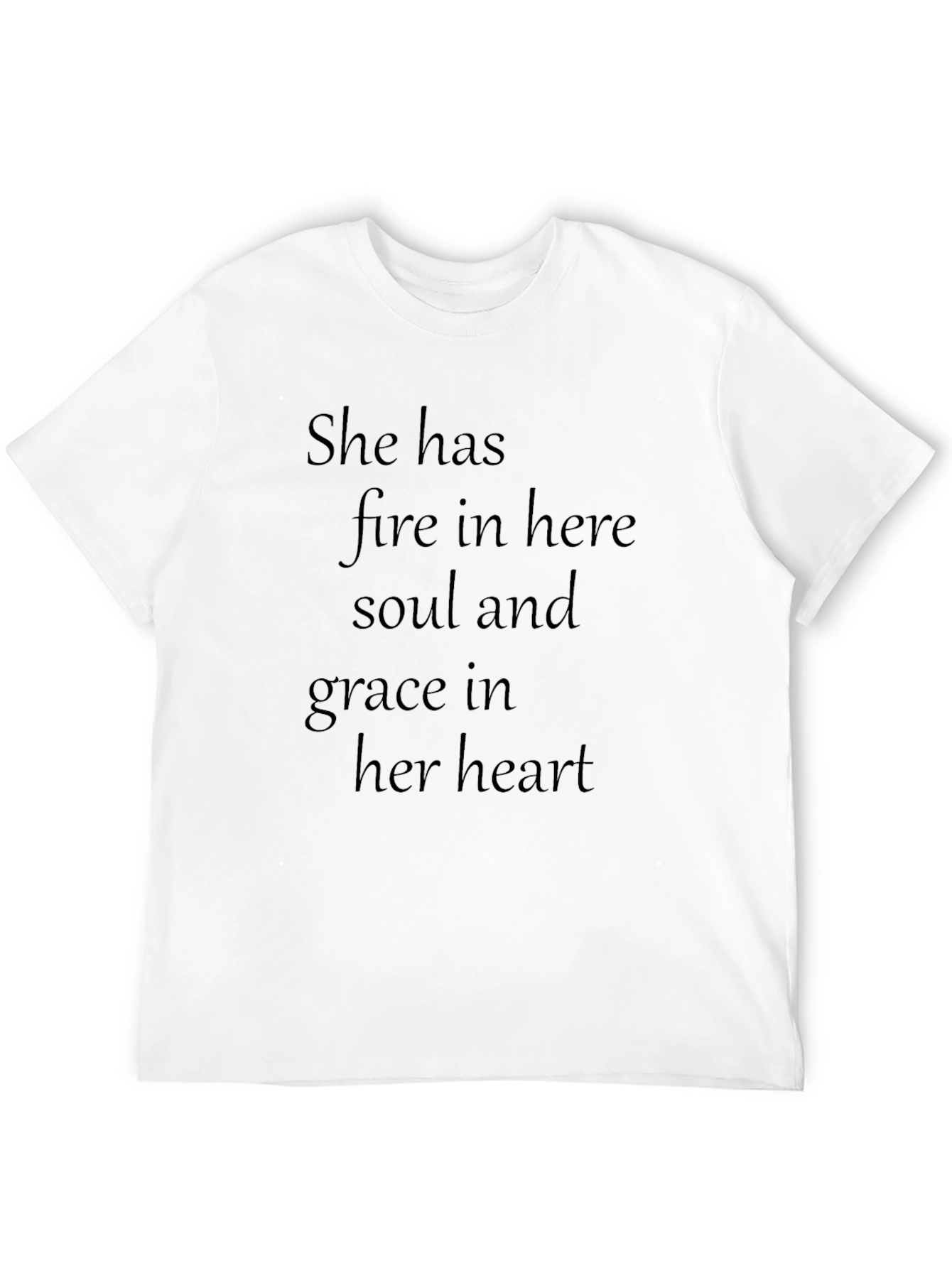 Women Empowerment T-Shirt: She Has Fire in Her Soul
