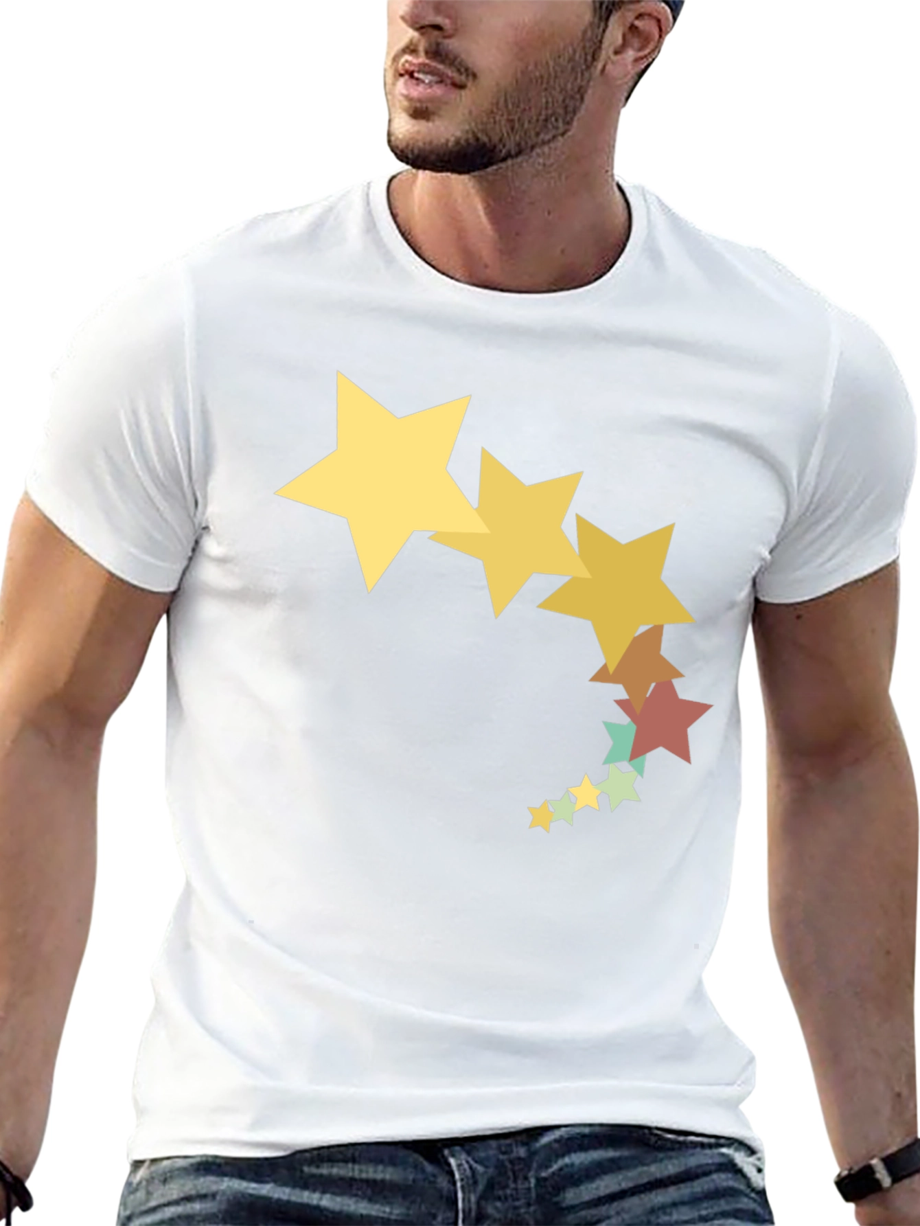 Starry Night T-Shirt - Stylish Graphic Tee