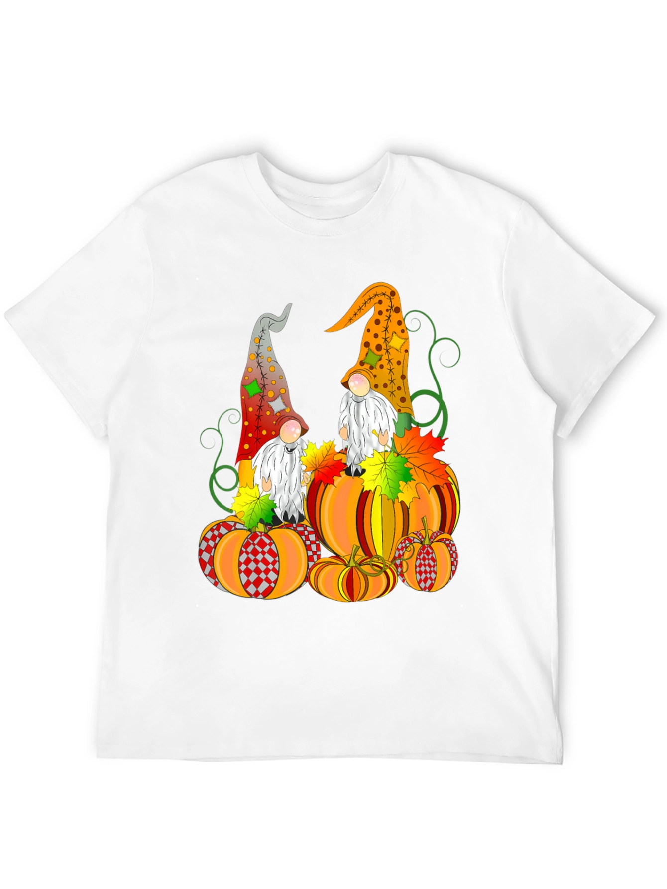 Gnome & Pumpkin Fall T-Shirt