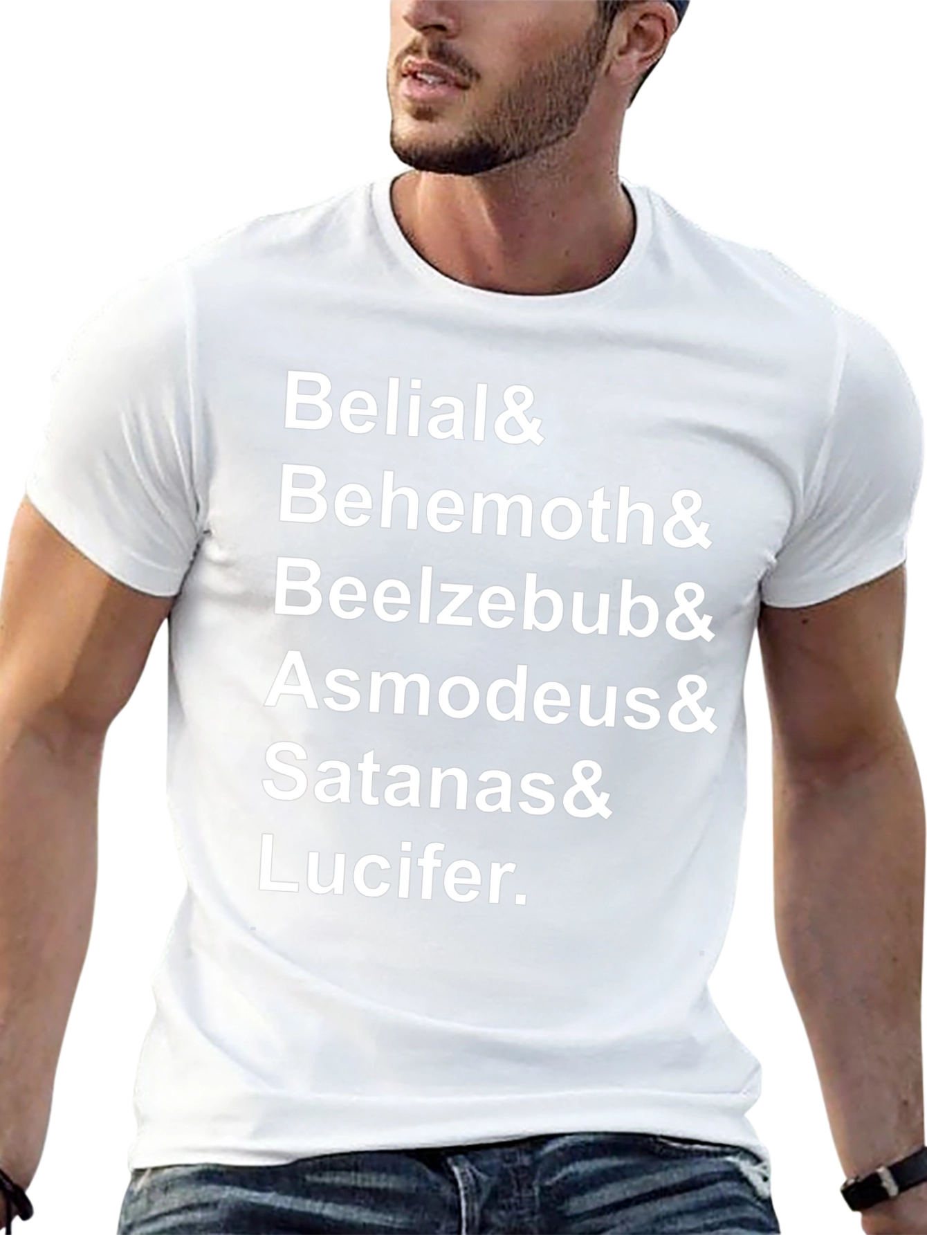 Belial & Behemoth T-Shirt - Satanic Names