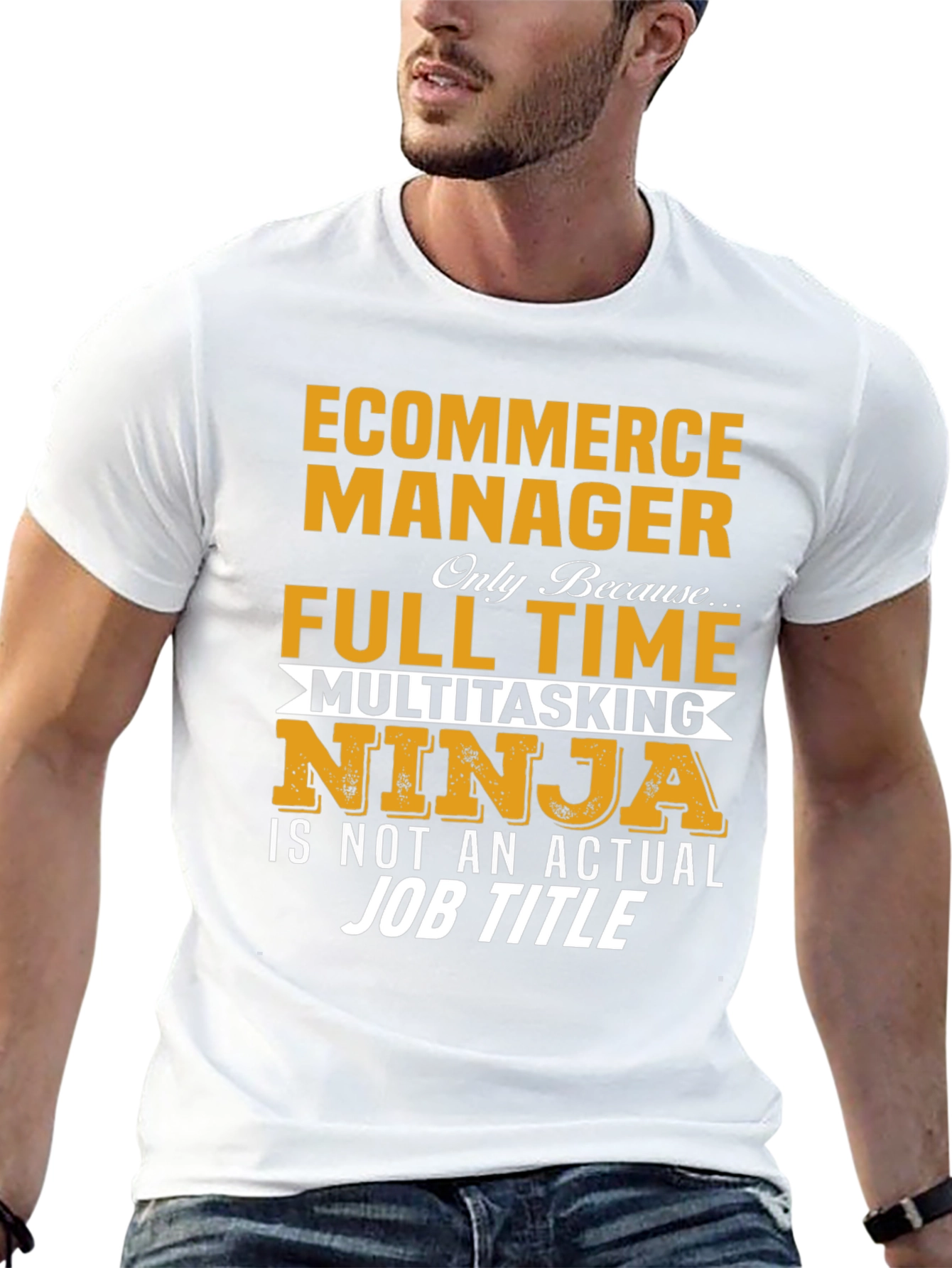 Ecommerce Manager Full Time Ninja T-Shirt
