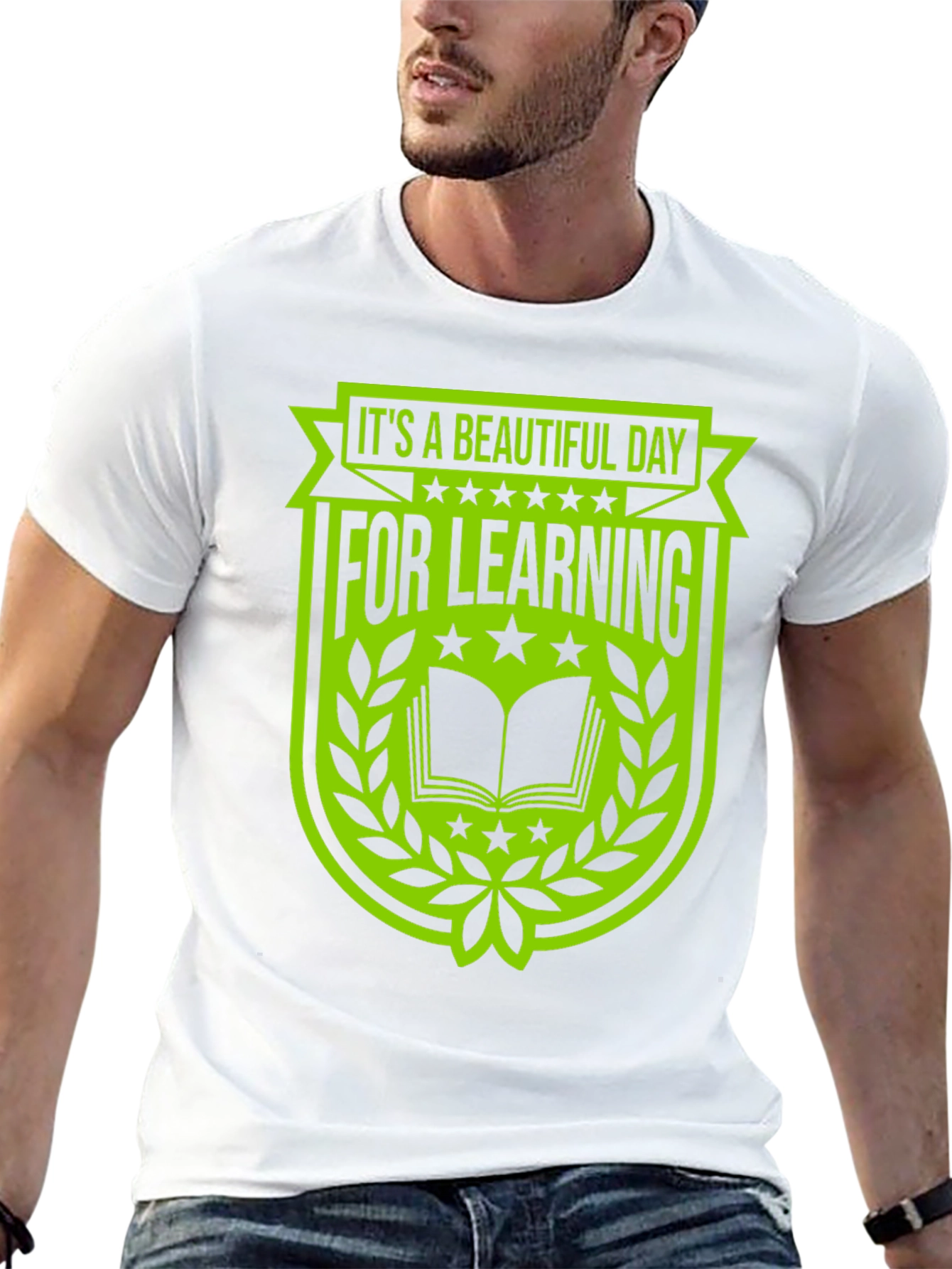 Beautiful Day For Learning Graphic Tee