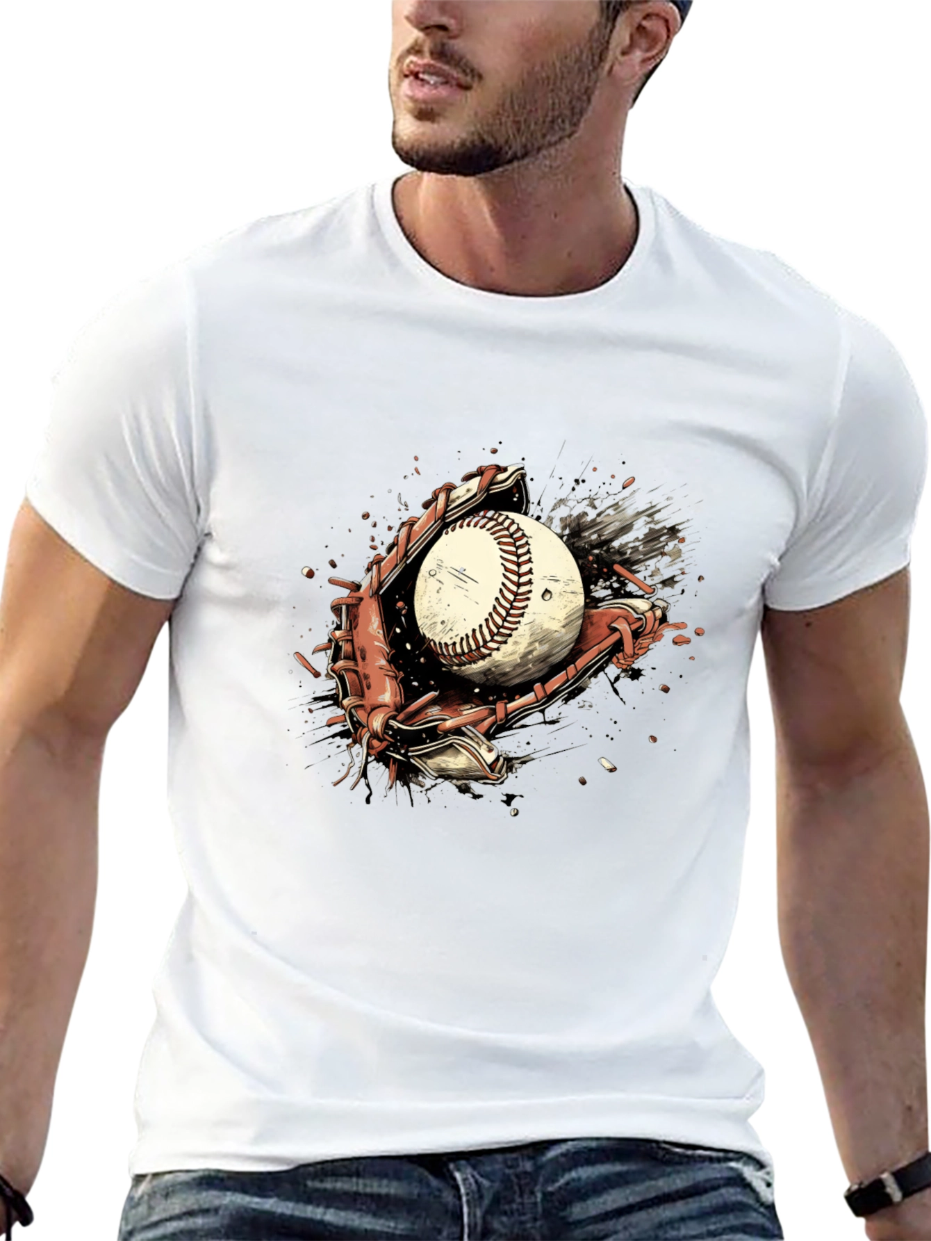 Baseball Glove Catch T-Shirt