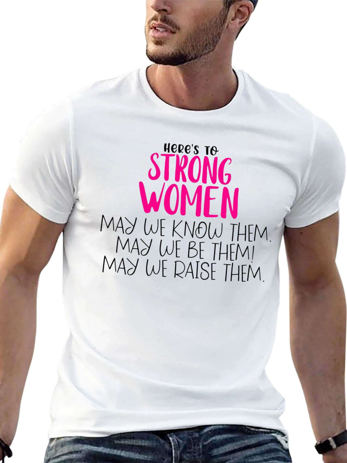 Strong Women Graphic Tee - Empowering Feminist Shirt