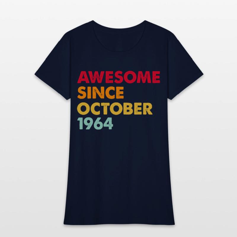 Awesome Since october 1964 58th Birthday Gifts
