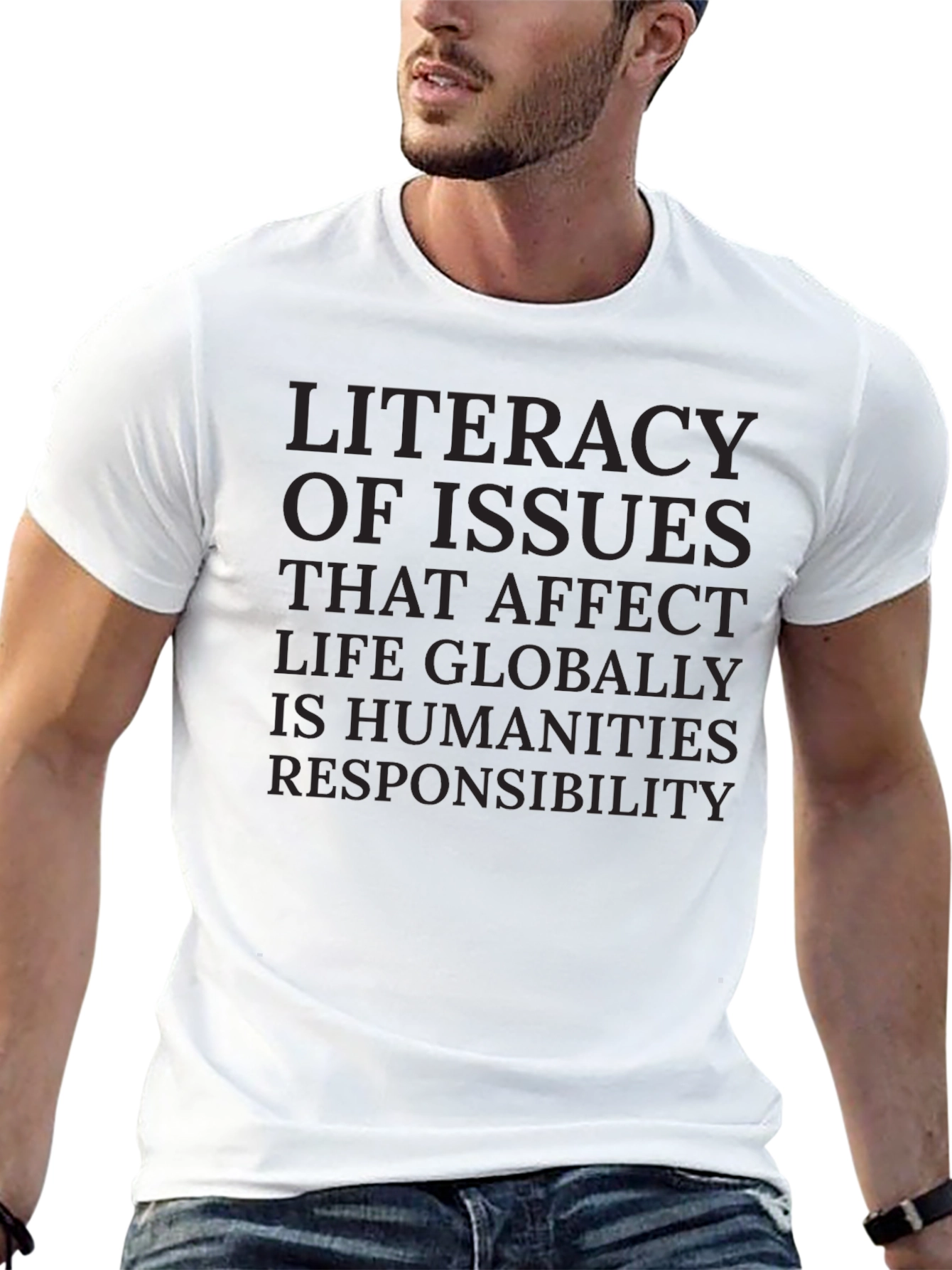 Literacy of Issues T-Shirt: Global Awareness Tee