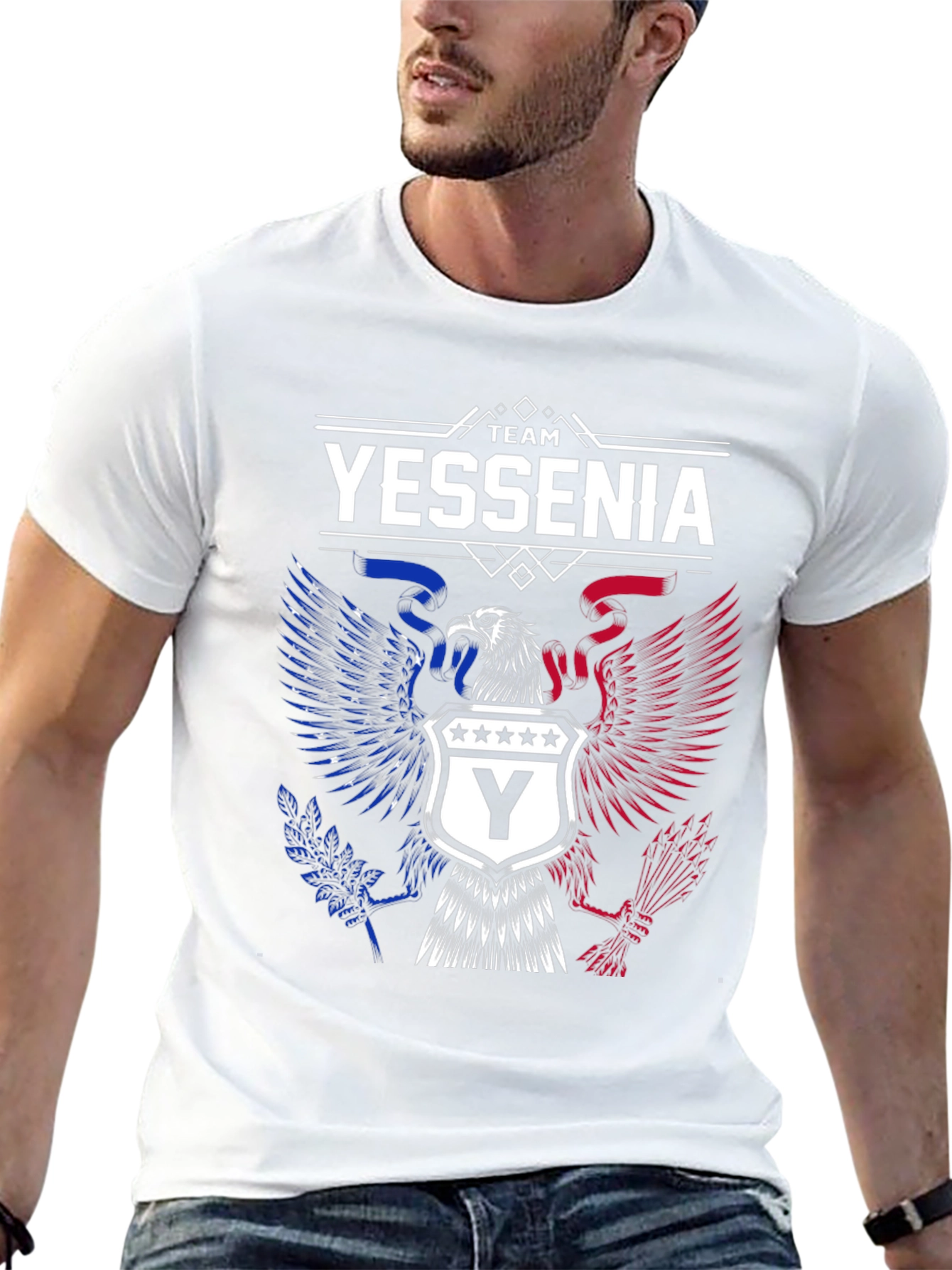 Team Yessenia Patriotic Eagle T-Shirt