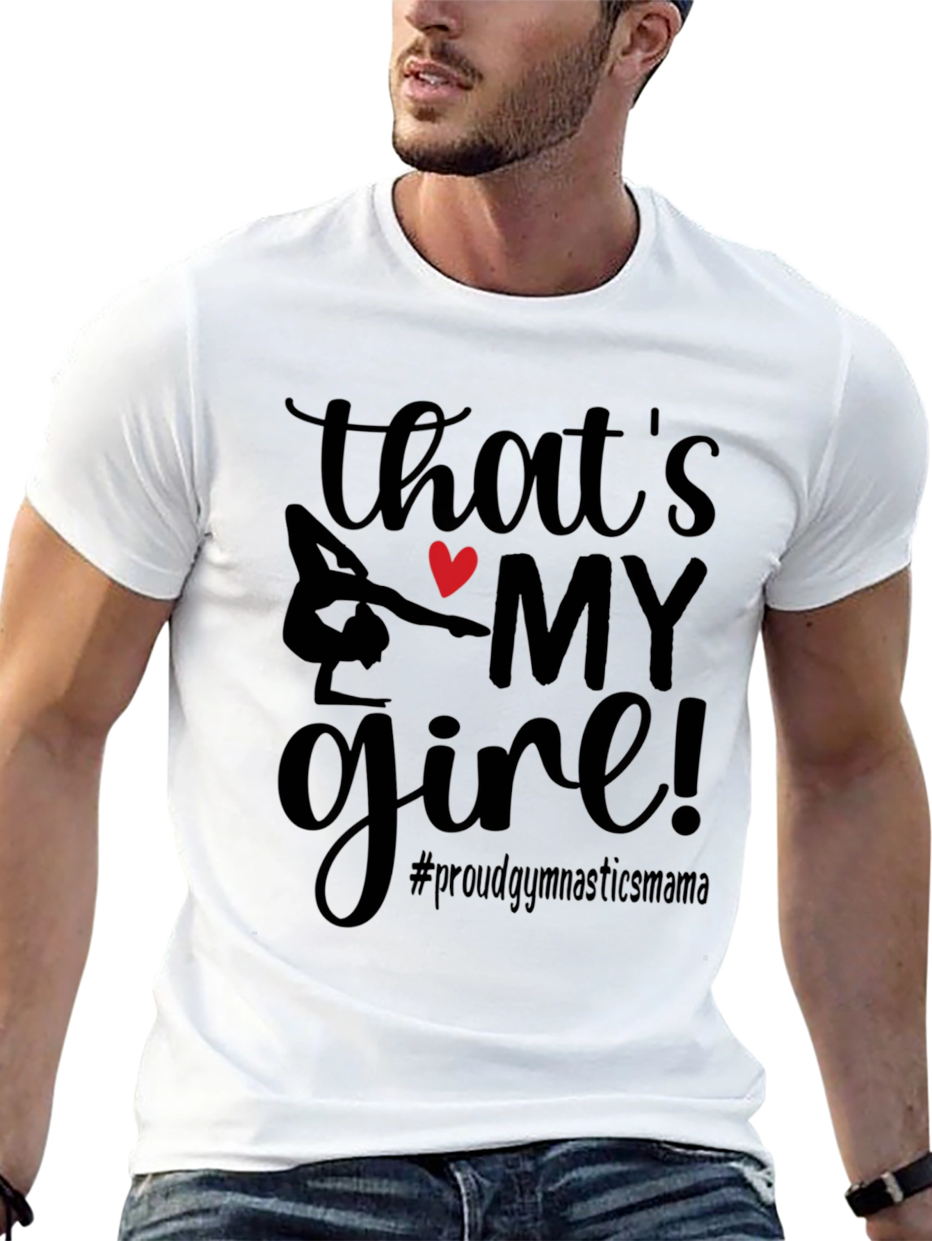 Thats My Girl Gymnastics Mama T-Shirt