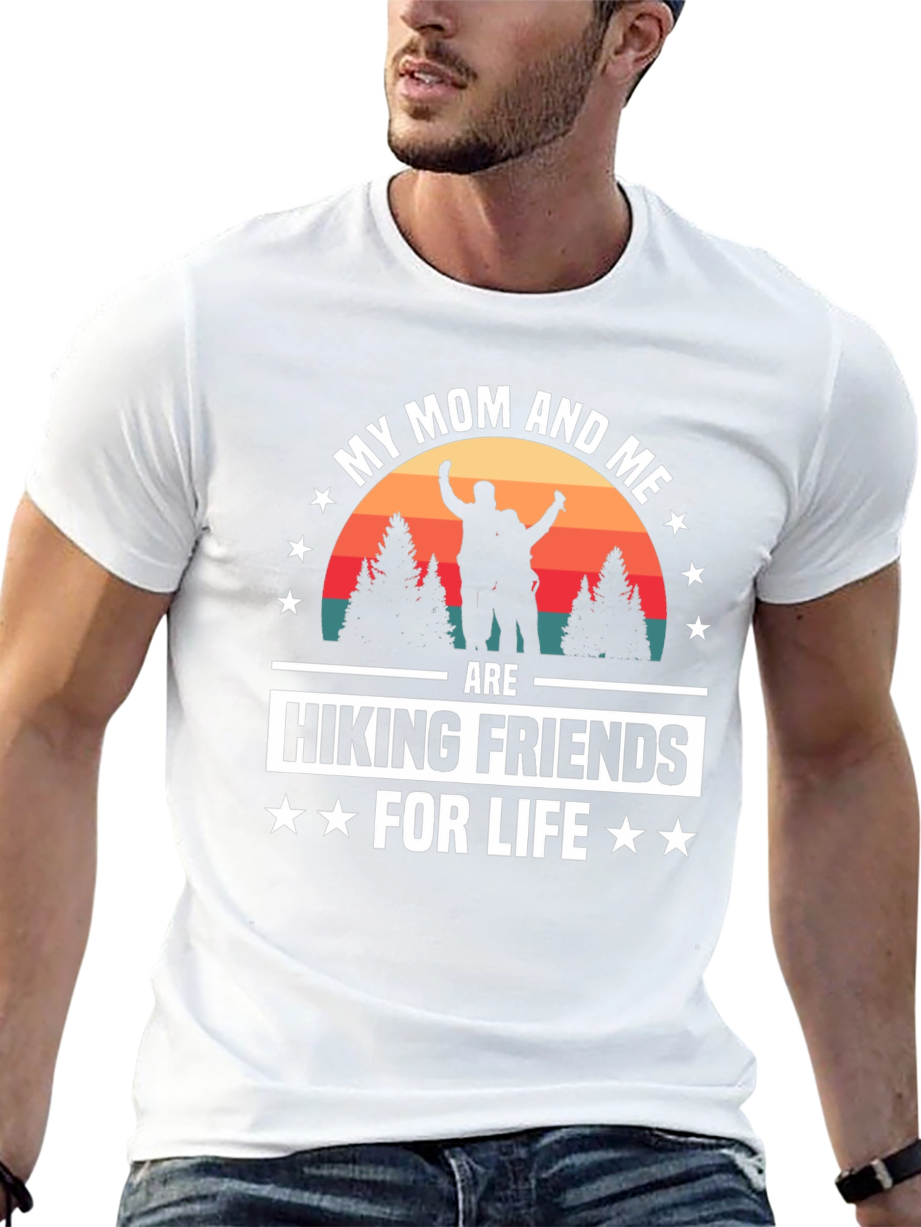 Mom and Me Hiking Friends Graphic Tee