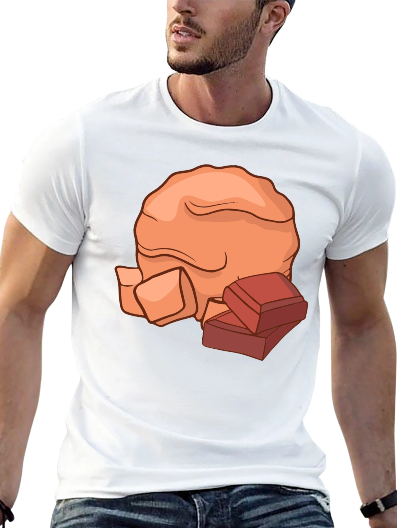 Novelty Candy T-Shirt - Sweet Tooth Design