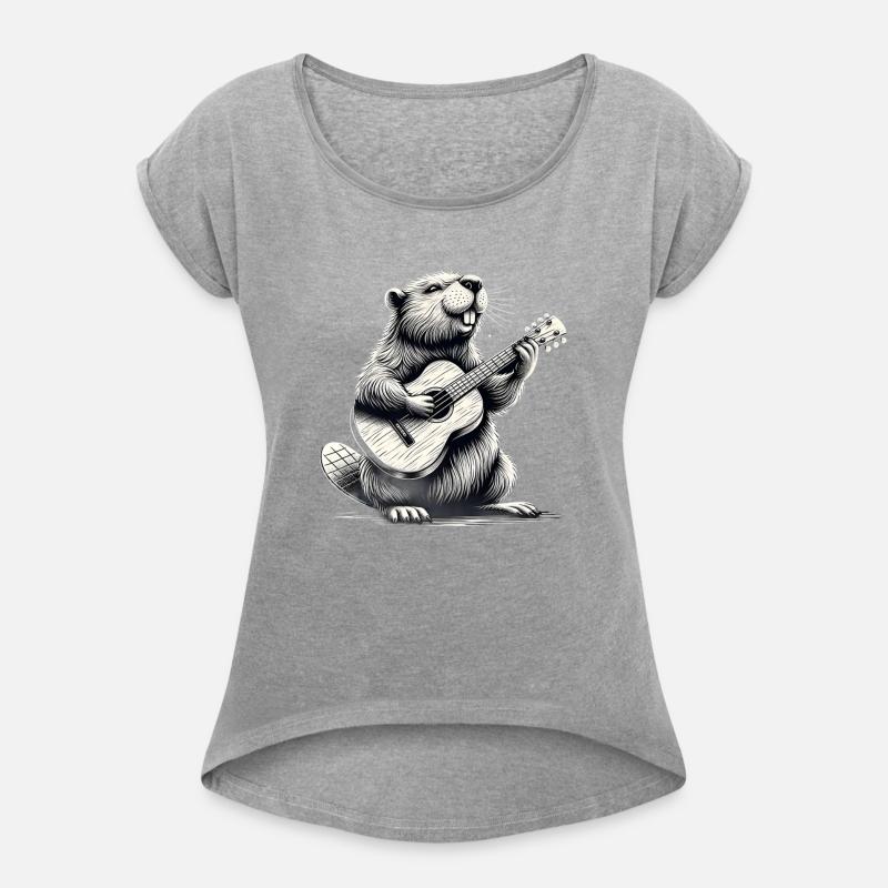 Capybara Guitarist Musician Rodent Graphic