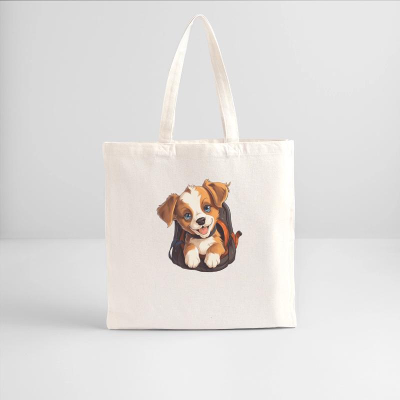 Chic Canine Carry: Stylish Dog-in-a-Bag Fashion!