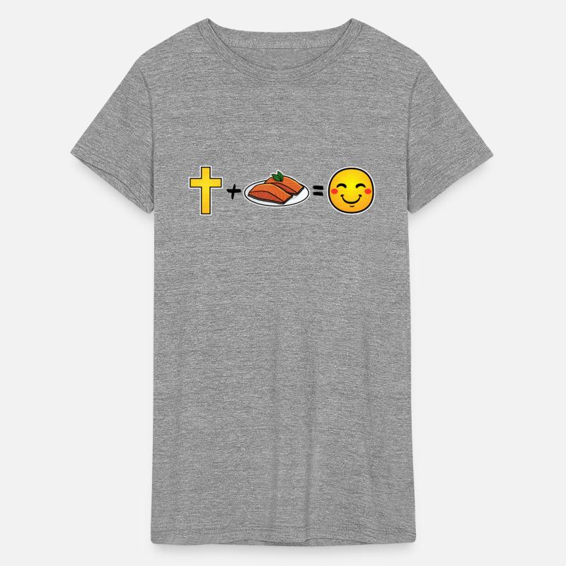Christ Plus Salmon Equals Happiness