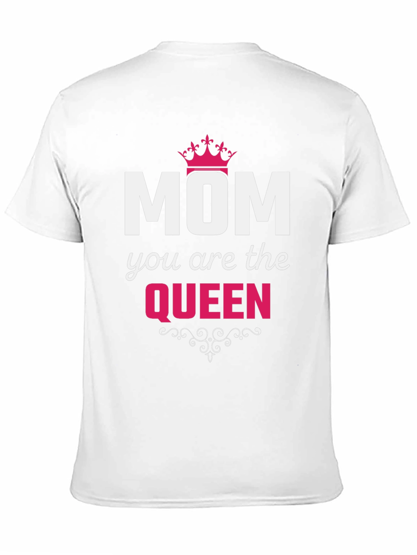 Mom You Are The Queen Black T-Shirt
