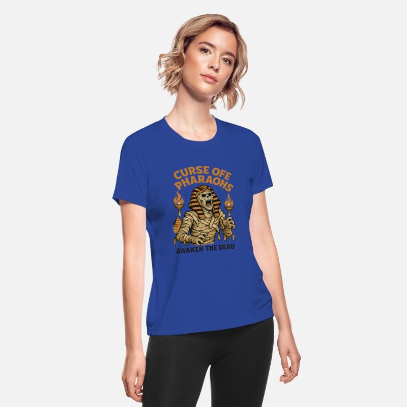 Curse of Pharaohs Mummy T-Shirt - Awaken the Dead