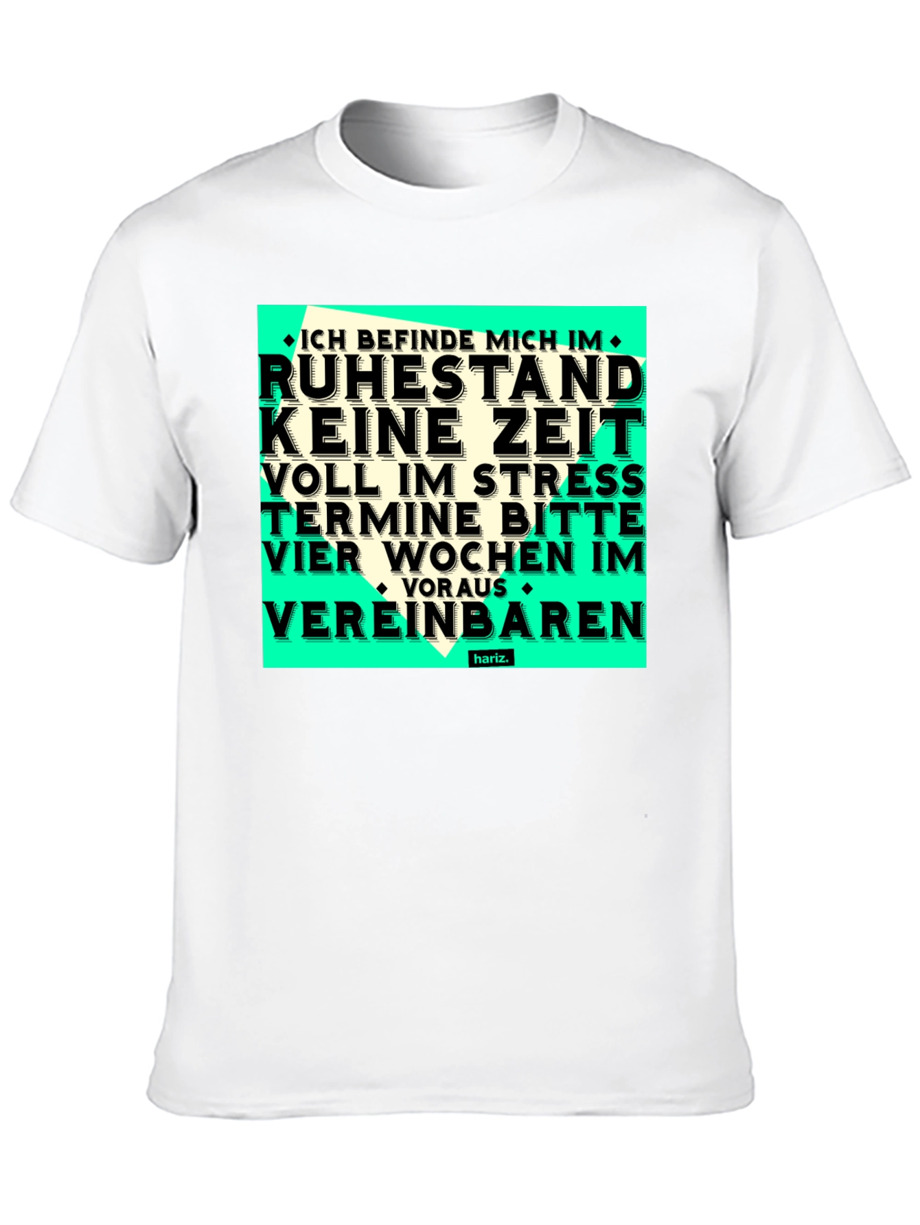 Funny Retirement T-Shirt - Ruhestand Keine Zeit
