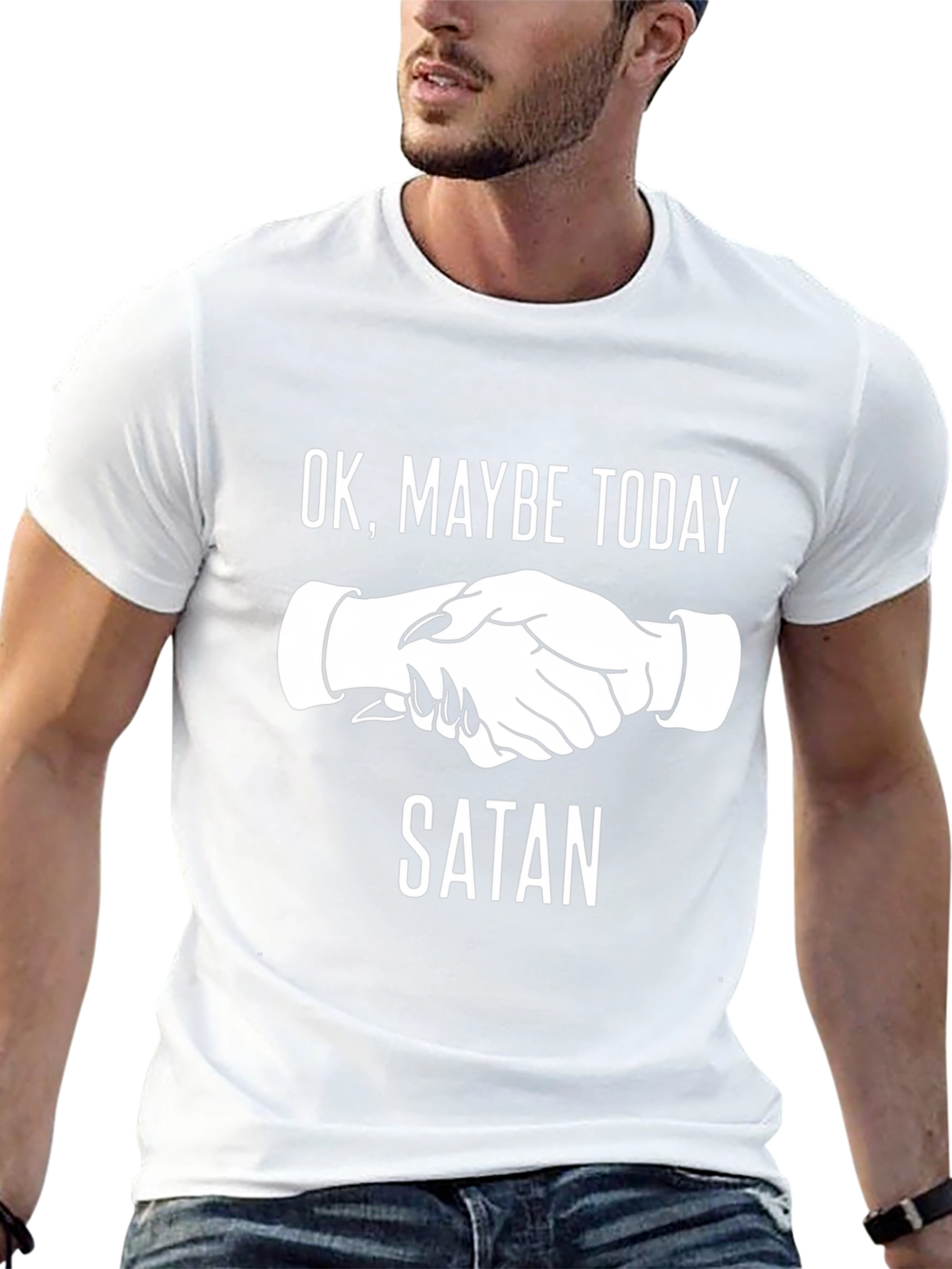OK Maybe Today Satan T-Shirt