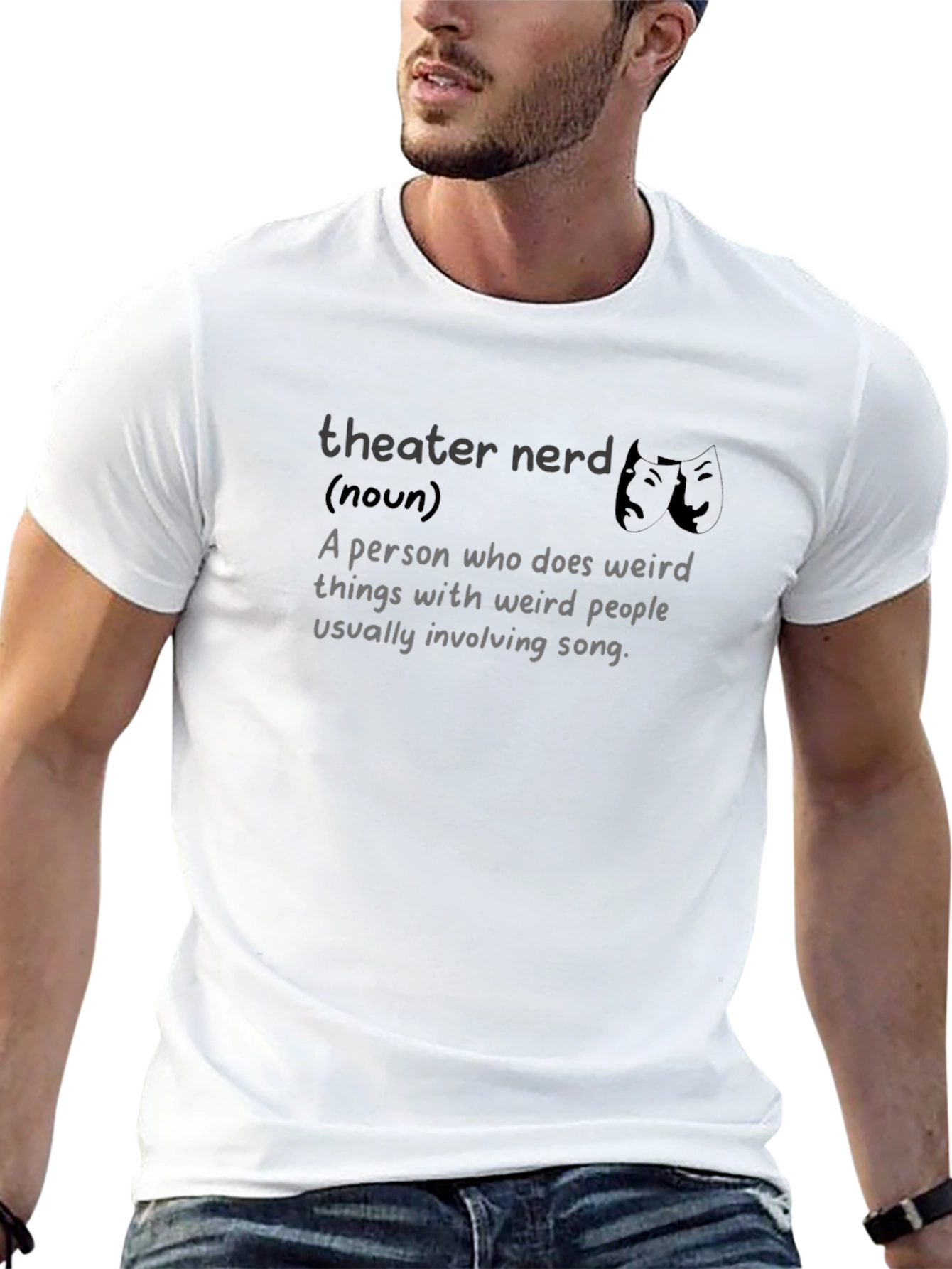 Theater Nerd T-Shirt - Funny Drama Club Tee