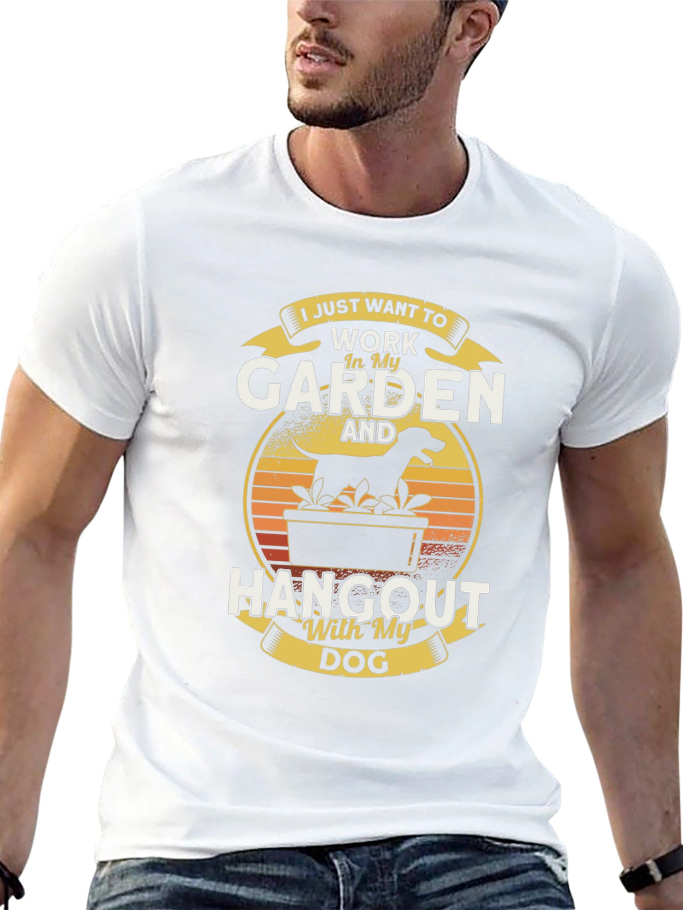 Gardening Dog Lover T-Shirt