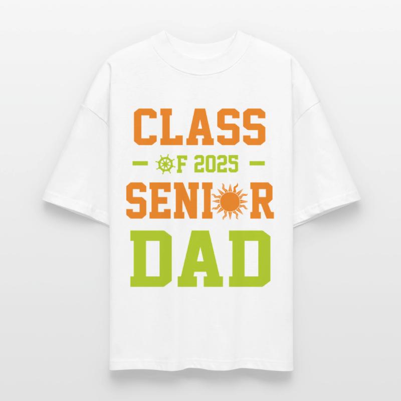 dad graduation class of 2025 senior father