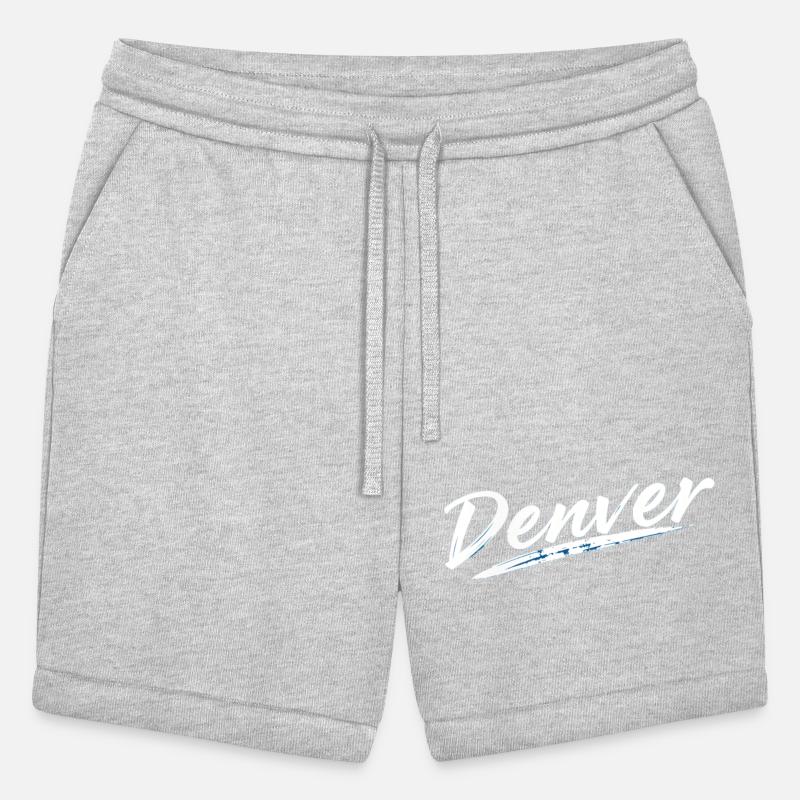 Denver Logo - Elegant White and Blue Script