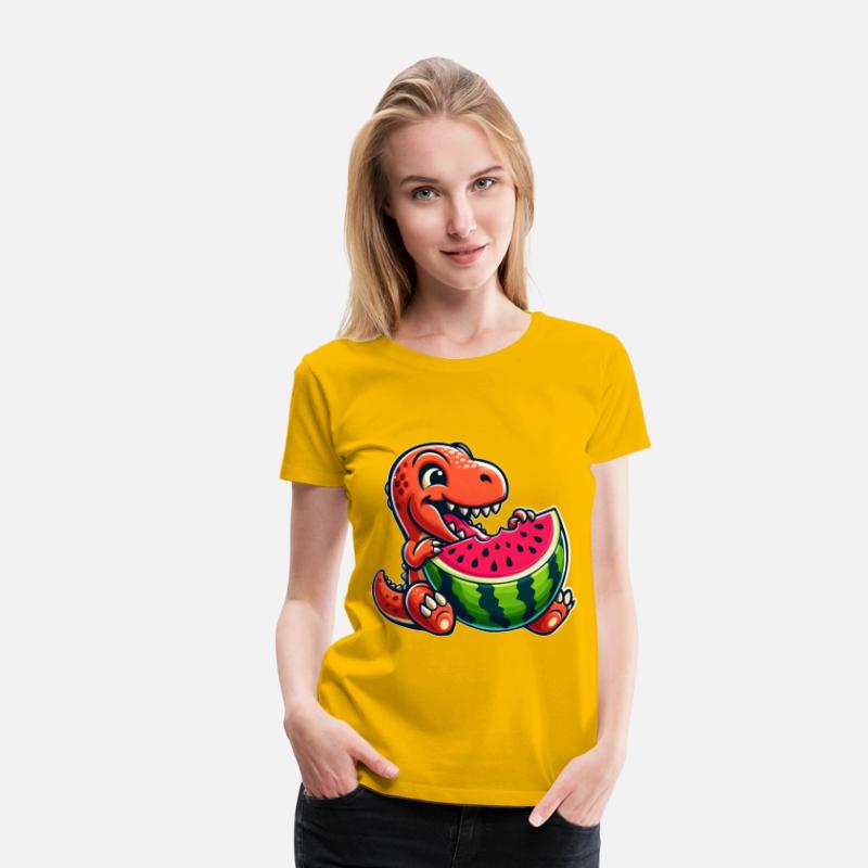 Dinosaur T-Rex watermelon summer fruity