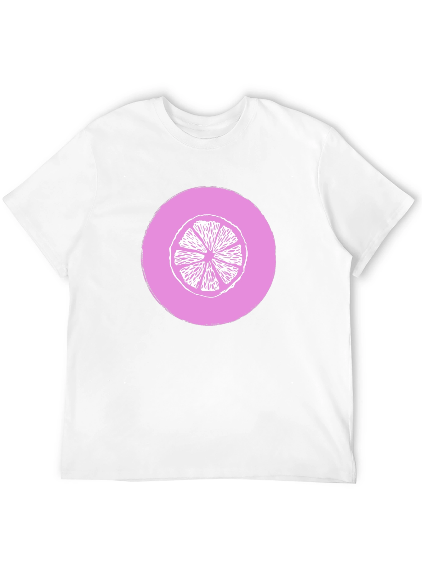 Citrus Slice Graphic Tee - Unisex Black T-Shirt