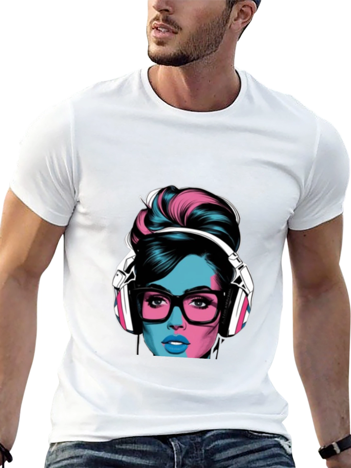 Vaporwave Woman T-Shirt