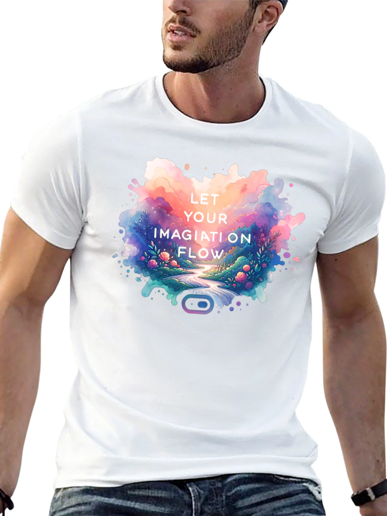 Imagination Flow Graphic T-Shirt