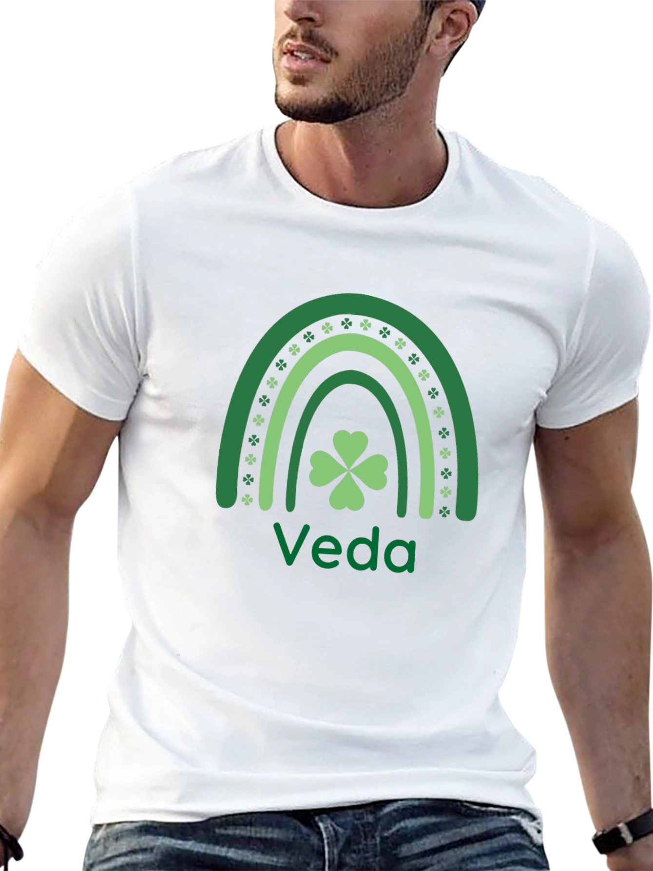 St. Patricks Day Personalized Veda T-Shirt