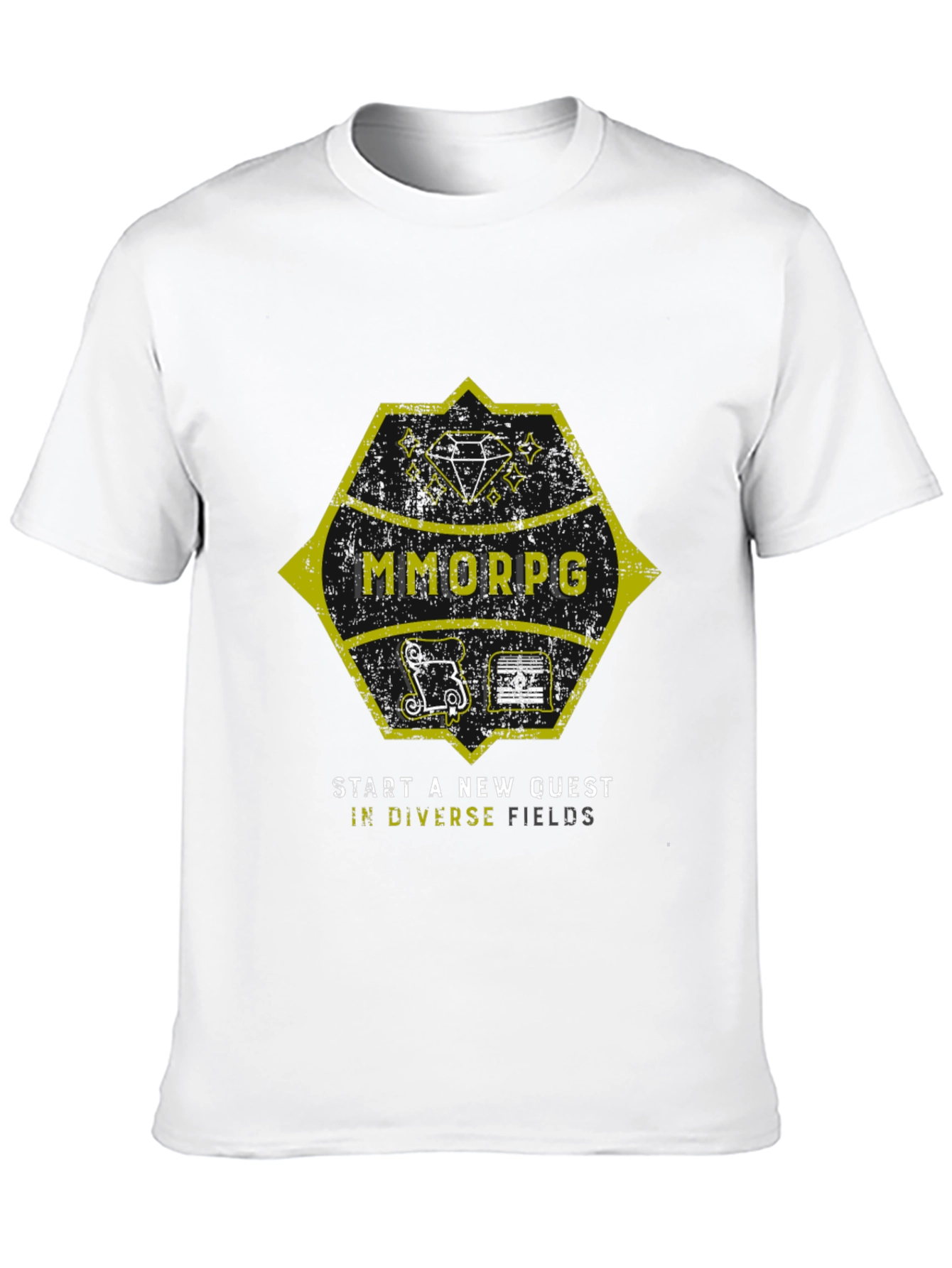 MMORPG Quest T-Shirt - Gamer Style