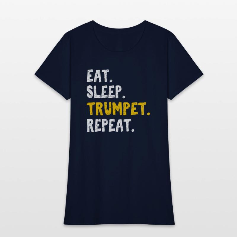 Eat Sleep Trumpet Repeat Funny Trumpet Player Marc