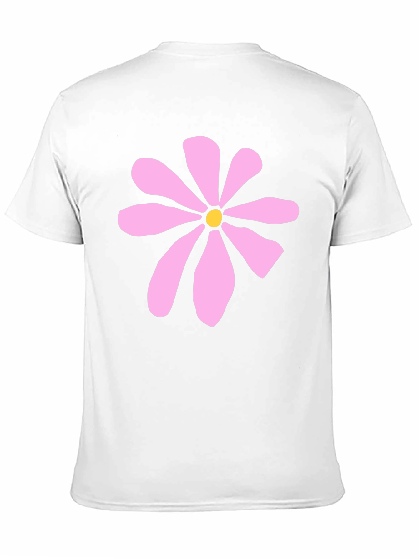 Retro Flower Power T-Shirt - Black