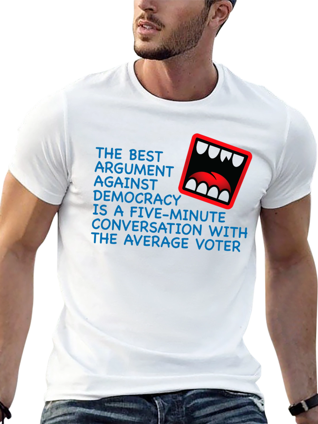 Democracy Argument Graphic T-Shirt