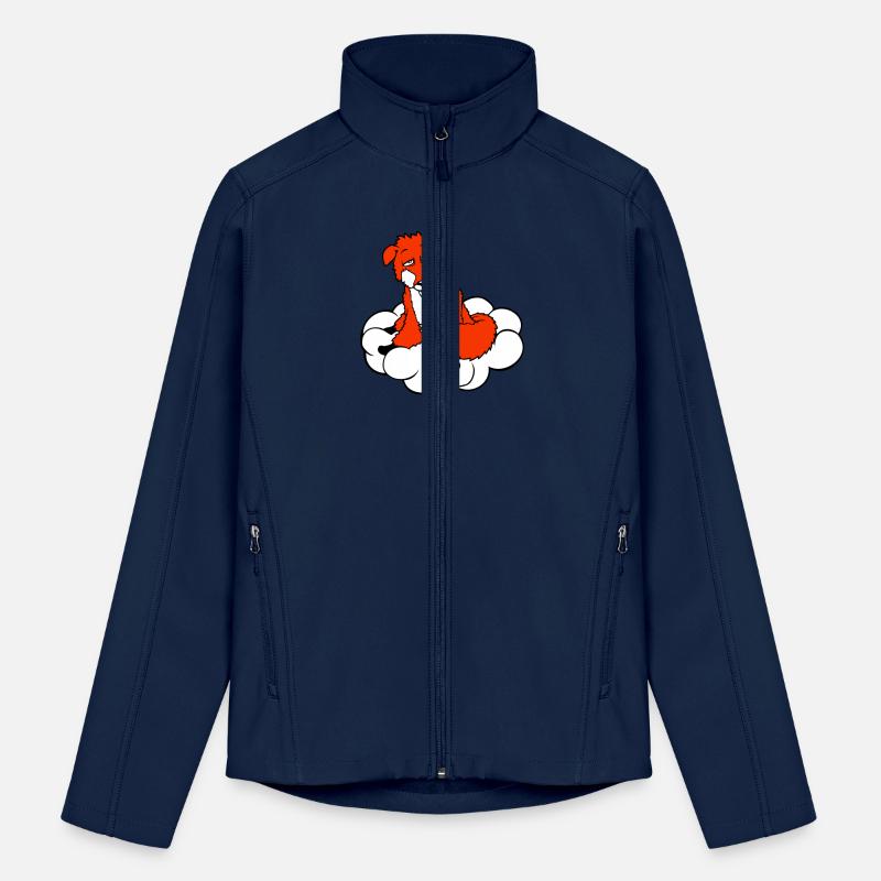 Fox on a Cloud Tired Confused Dazed Crazy Fun Look