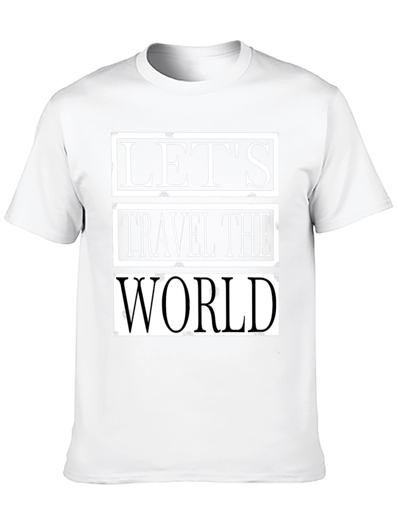 Lets Travel the World Graphic Tee