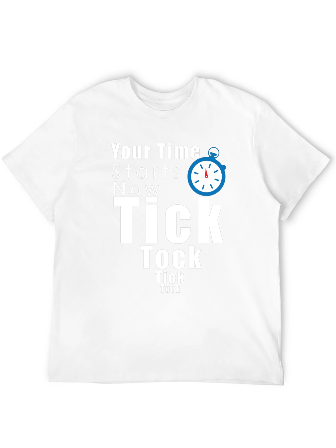 Your Time Starts Now Black T-Shirt