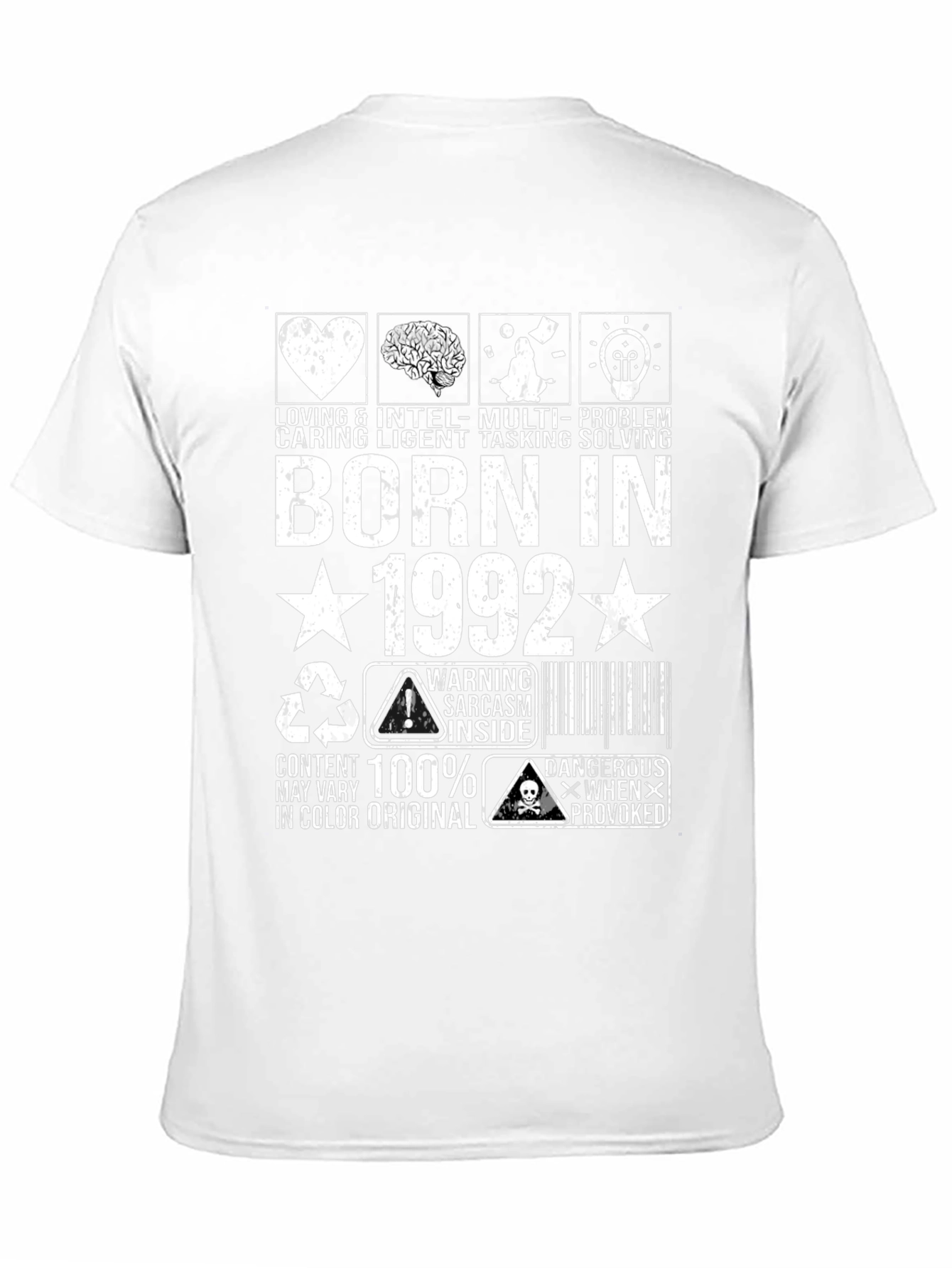 Born in 1992 T-Shirt Funny Birthday Gift