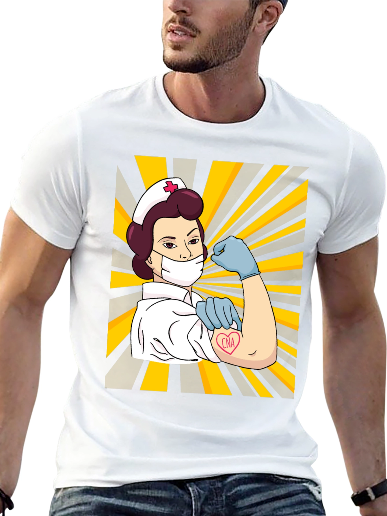 CNA Nurse Graphic T-Shirt