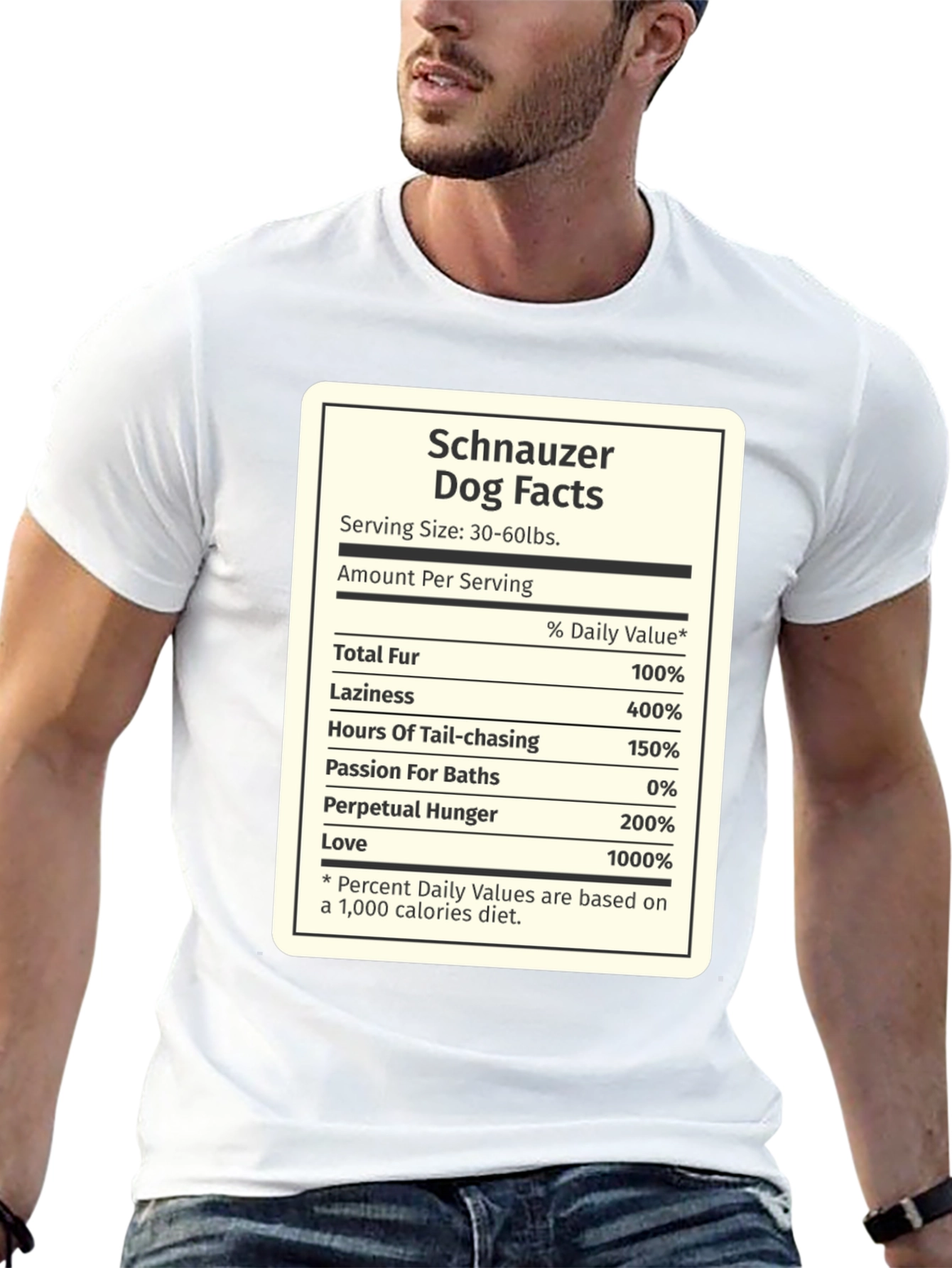 Funny Schnauzer Dog Facts T-Shirt