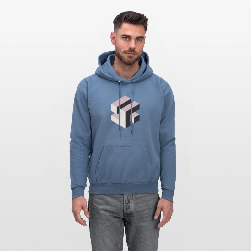 geometric 3D cube design