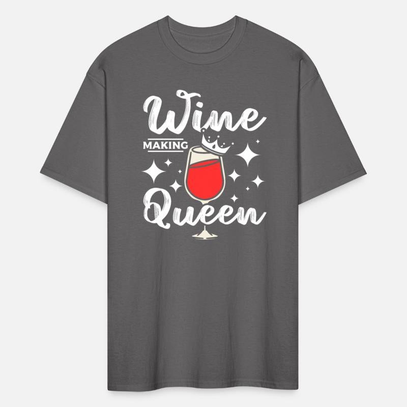 Girl women wine making queen