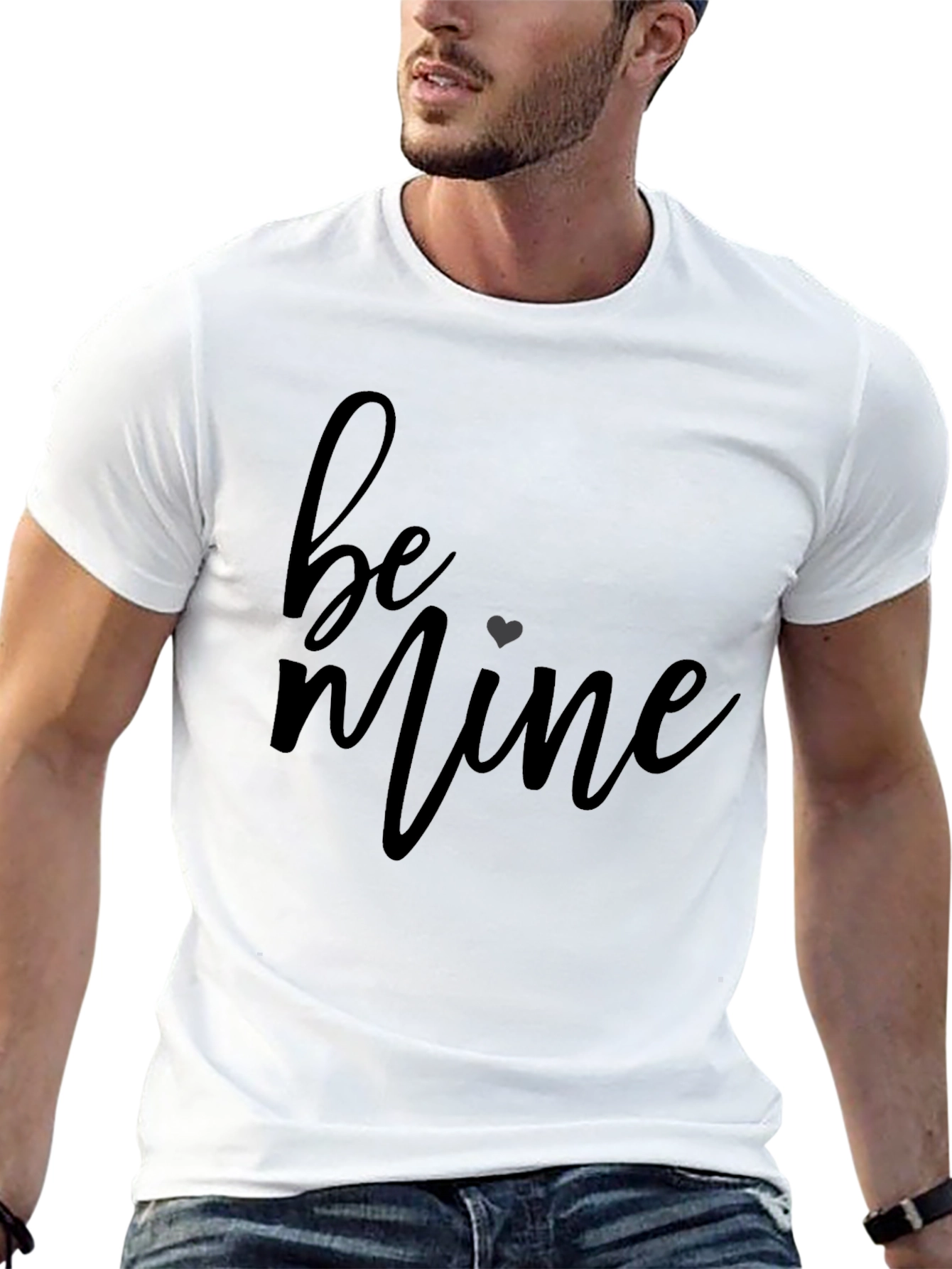 Be Mine Valentines Day Graphic Tee