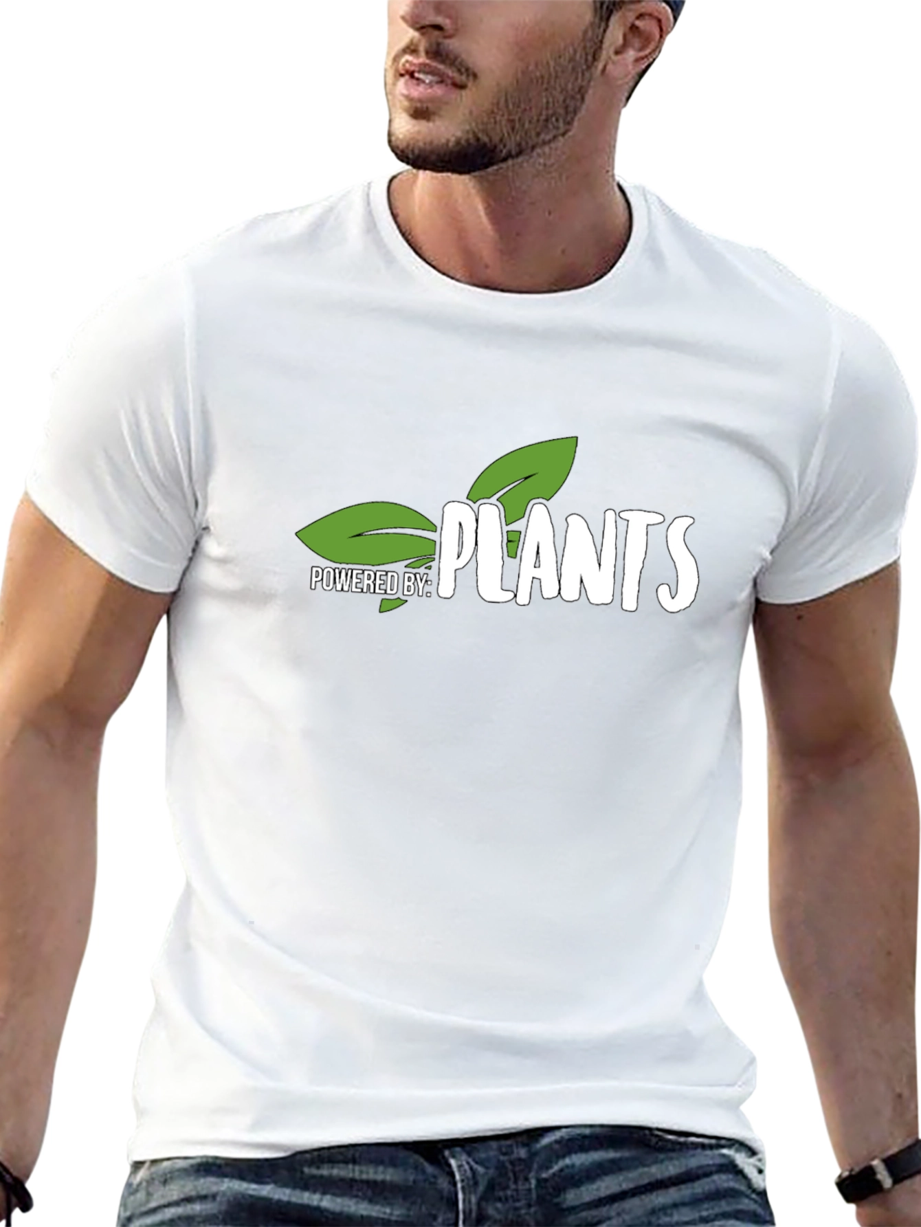 Powered by Plants Graphic Tee - Vegan T-Shirt
